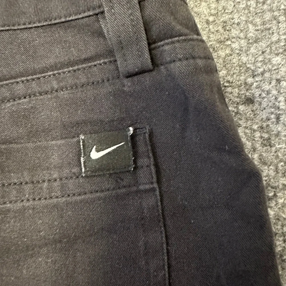 Nike Golf Pants Womens Size 0 Black Dri-Fit Straight Leg Athletic Performance